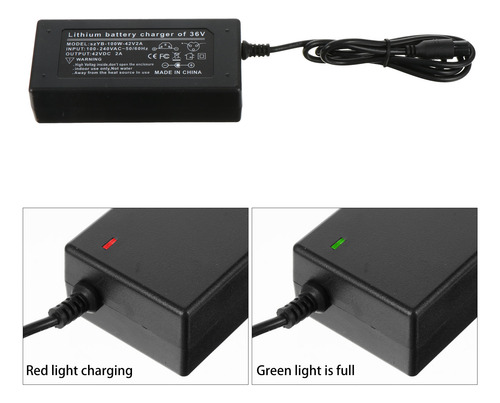 Adaptador De Repuesto De Litio Para Scooter Eléctrico De 2 R