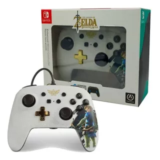 Controle Enhanced Wired Zelda (link) Nintendo Switch Powera