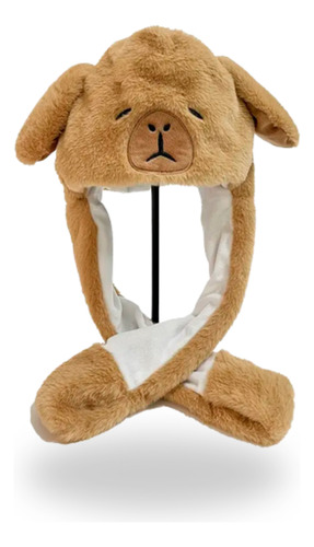 Gorro Levanta Orejas Con Luces Capybara Capibara Kawaii Capybara Unico
