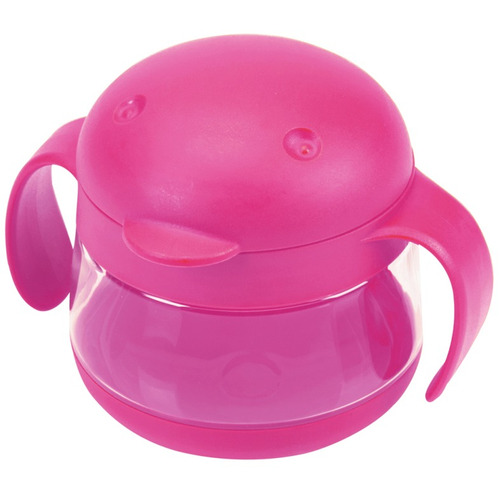 Ubbi Tweat Taza Infantil Para Snacks 250 Ml Vaso Bebe Rosa