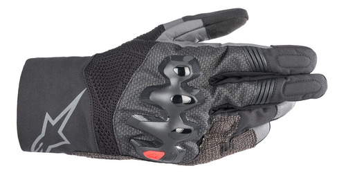 Luva Alpinestars Amt 10 Hdry Air Verão Impermeável Preto