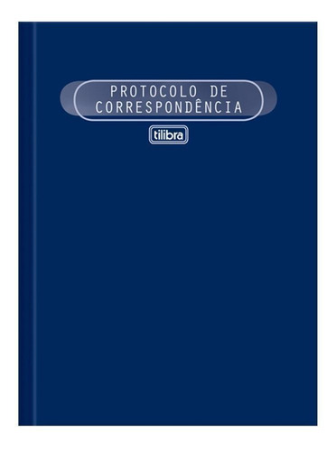 Livro Protocolo De Correspondência 52 Fls Tilibra