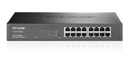 Switch Inteligente De 16 Puertos Gigabit Tl-sg1016de