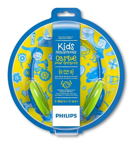 Auricular  Philips Headphones Kids +3 Años!! Cuida A Tu Niñ@