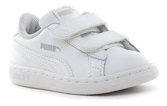 zapatillas puma blancas para niños