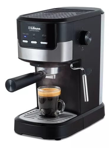 Cafetera Espresso 15 Bares Dual Negra Oster EM6603B 6 Cuotas