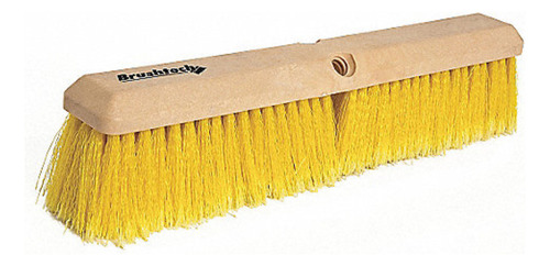 Cepillo De Polipropileno El Castor 14 Amarillo