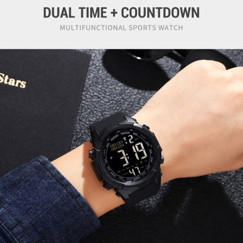 Reloj Digital Electrónico Led Impermeable Skmei 50m