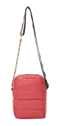 Bandolera San Luis Pop Cadenas Rojo Metalizado
