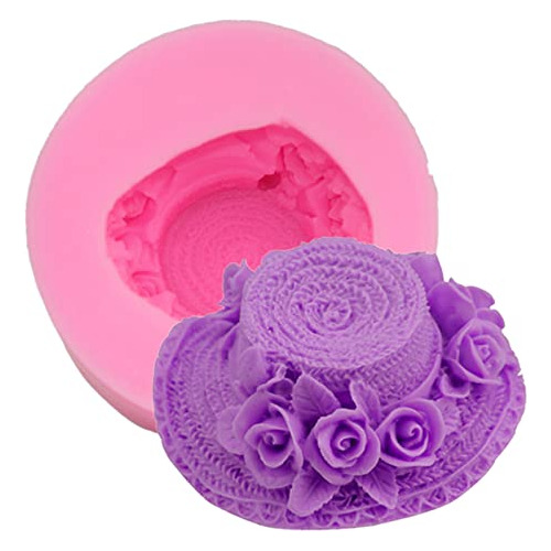 Sun Hat Silicone Mold For Fondant Chocolate Candy Cake Decor