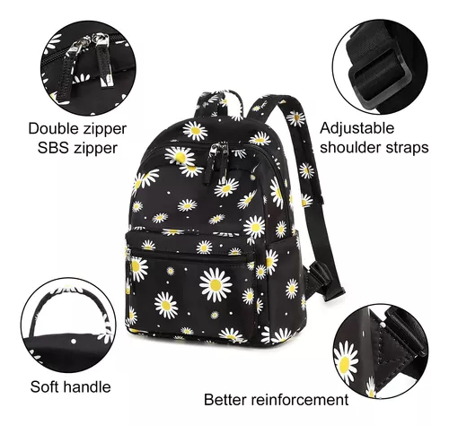 LEDAOU Mini mochila para niñas linda mochila pequeña para mujeres