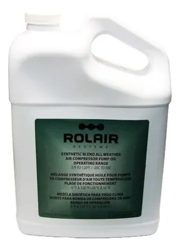 Aceite Compresor Aire Sintético 1 Galón (botella) Resistente