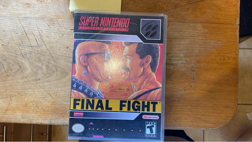 Final Fight Snes Súper Nintendo