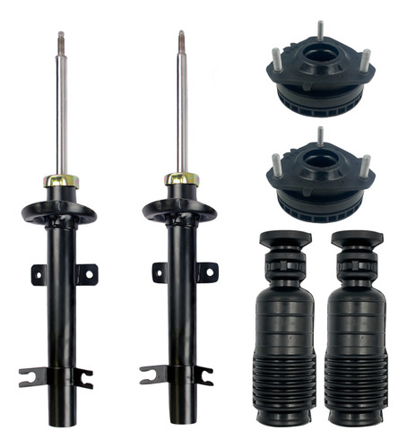 Amortiguadores Boge Del Ecosport Std 2.0l 2009 2010 C/ Bases