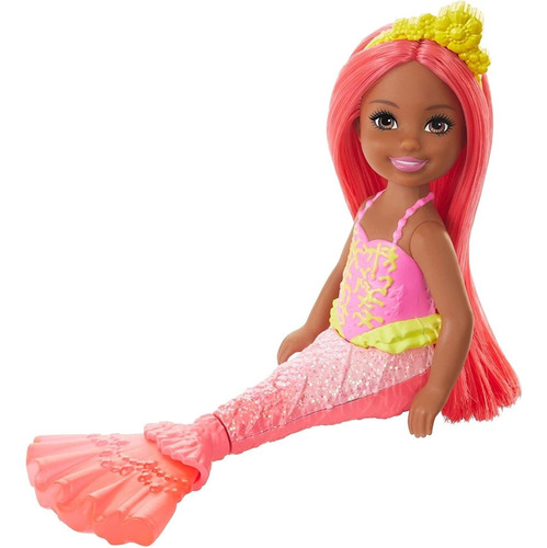 Muñeca Barbie Dreamtopia Chelsea Mermaid De 65 Pulgadas