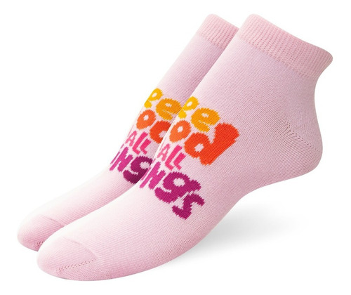 Pack X 6 Pares Soquetes Estamp. De Mujer Elemento Art 101