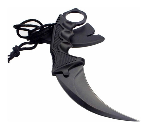 Cuchillo Karambit Tactico De Acero Camping Caza Defensa