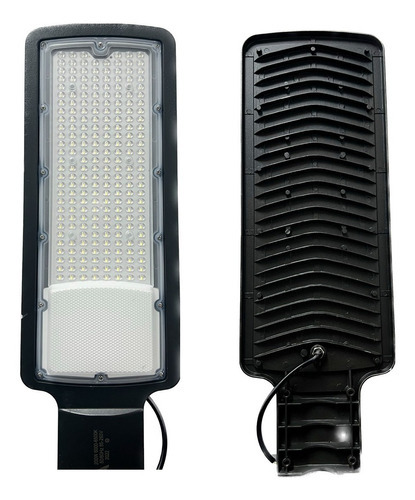 Luminária Led 200w Iluminação Publica Poste Prova Dágua Ip67 Cor Da Carcaça Preto Cor Da Luz Branco-frio 85-285v