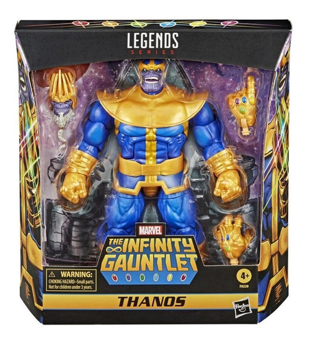 Marvel Legends - Figura De Thanos Con Guante Del Infinito