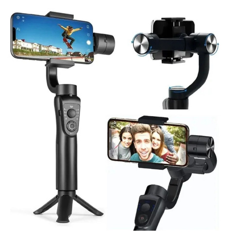 Estabilizador Gimbal Profesional 3 Ejes Para Celulares Gopro