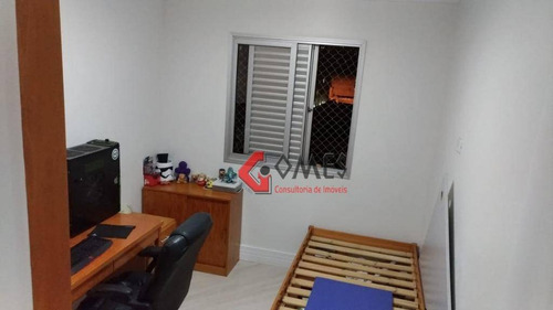 Apartamento À Venda, 56 M² Por R$ 313.000,00 - Vila Valparaíso - Santo André/sp - Ap2803