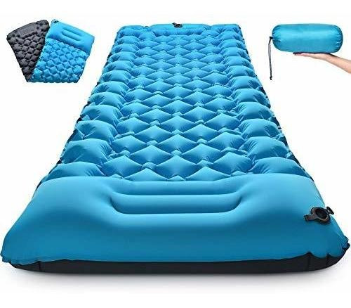 Cojin Dormir Autoinflable Para Acampar Ligero Inflable