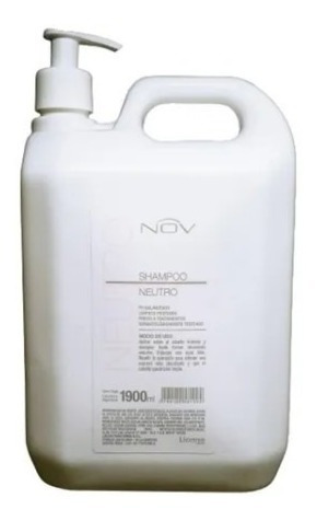Shampoo Neutro X1900ml Nov Con Bomba Dosificadora