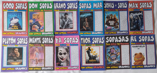 Crucigramas, Autodefinidos, Sopas, Palabras Cruzadas,sudokus