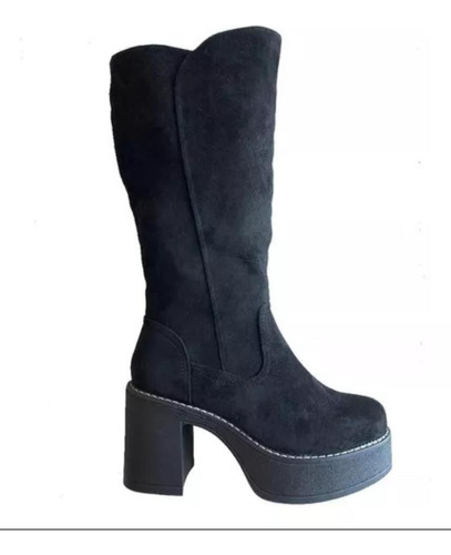 Botas Altas Gamuza De Dama Modelo M-39