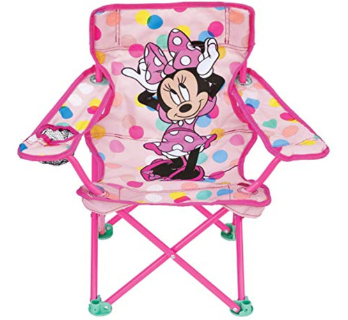 Silla Campamento Niños Plegable Minnie Mouse Exteriores