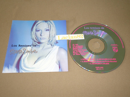 Marta Sanchez Los Remixes De 1993 Philips Cd 4 Tracks Single