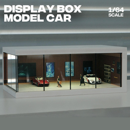Para Aplicável A Molde De Garaje Para Coche A Escala 1:64