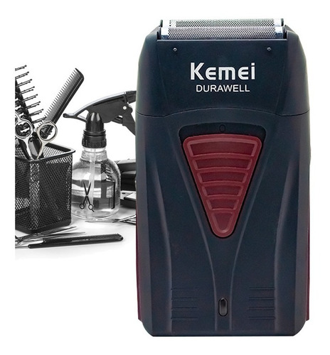 Barbeador Kemei KM-L3381  preto 110V/220V