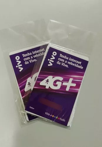 Chip Vivo 4g Pré Pago Ativa Qualquer Ddd Do Brasil 11 Ao 99