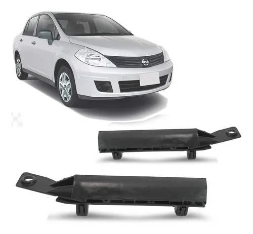 comprar Par Guia Do Parachoque Dianteiro Tiida 2007 2008 2009 2010