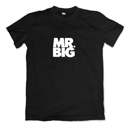 Camiseta Mr Big Banda Hard Rock Musica Unissex