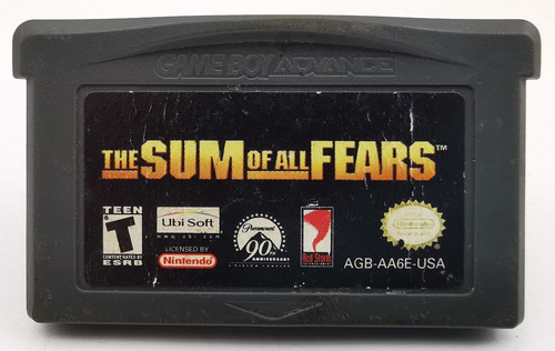 Sum Of All Fears The Gba Original * R G Gallery (Usado)