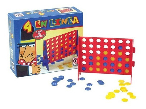 Juego De Mesa 4 En Linea Mini