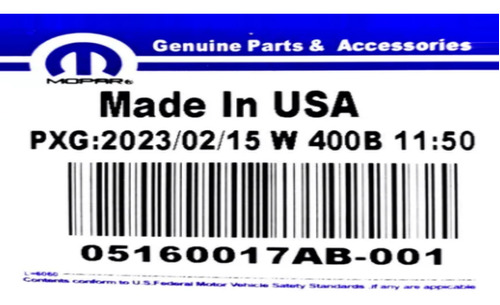 Amortiguador Gato Maleta Compuerta Dodge Caliber 2.0 07 A 12