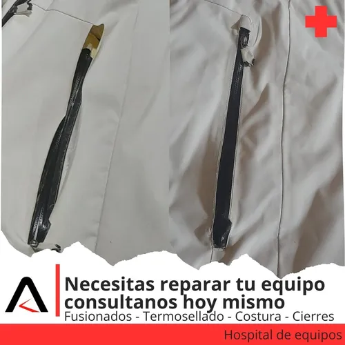 Reparación Cierres Pegados Termosellado Carpas Camperas