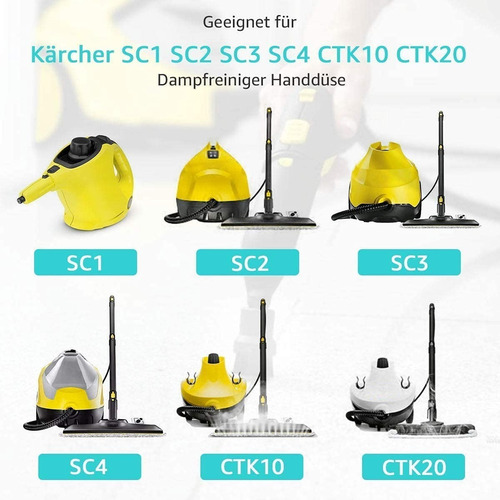 Cepillos Redondos Limpiadores Vapor Para Karcher Sc1 A Sc7