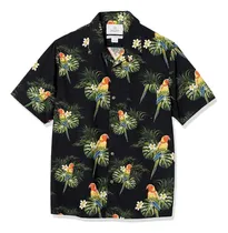 Comprar Camisa Manga Corta Palms Color Negro