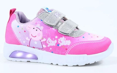 Zapatillas Peppa Pig Originales Luz Al Pisar 23-28 Ppx 989 