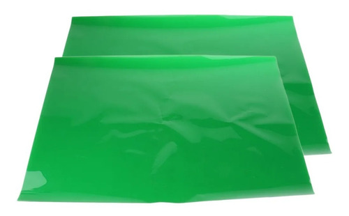 4x Gelatina - 25x30cm .79mm - Medium Green - Setembro Verde