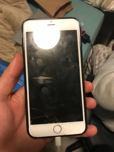 iPhone 6 Plus 128 Gb, Tela Trincada