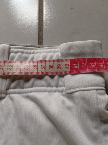Pantalón D Béisbol Addidaas Grande Blanco Vivos Rojo Y Negro (Usado)