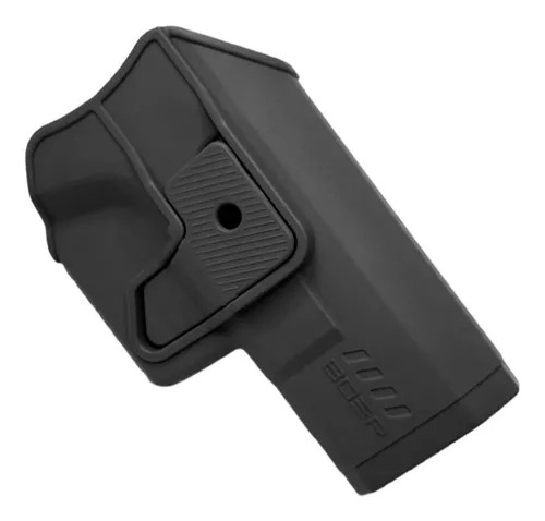 Funda Pistolera Boer Nivel 2 Glock 19/23/32 Retención Activa Color Negro Orientación de la mano Diestro
