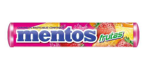 Dulces Masticables Mentolados Mentos Tubo X14 Uds