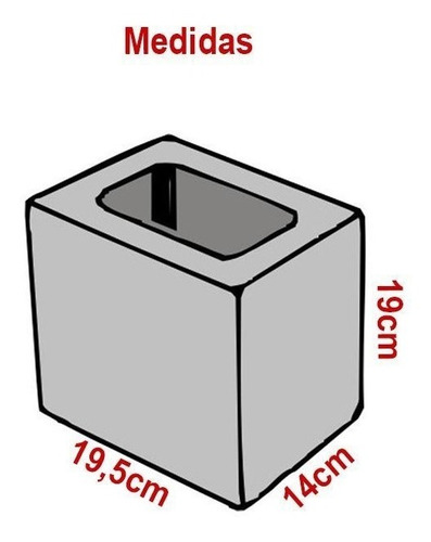 Imagem 5 de 6 de Kit Misto N14 Forma Canaleta E Meio Bloco Fechado Gastrobel