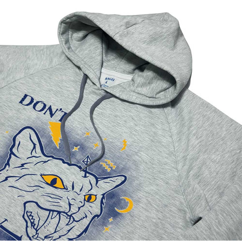 Gato Don't Rats 156 Animal  Dtf Poleron Manga Raglan